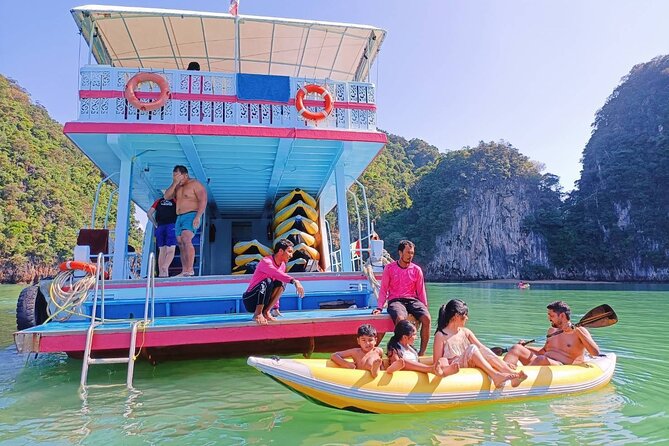 Phang Nga Bay Sea Cave Canoeing & James Bond Island by Big Boat - Nakae Island gives you time to swim