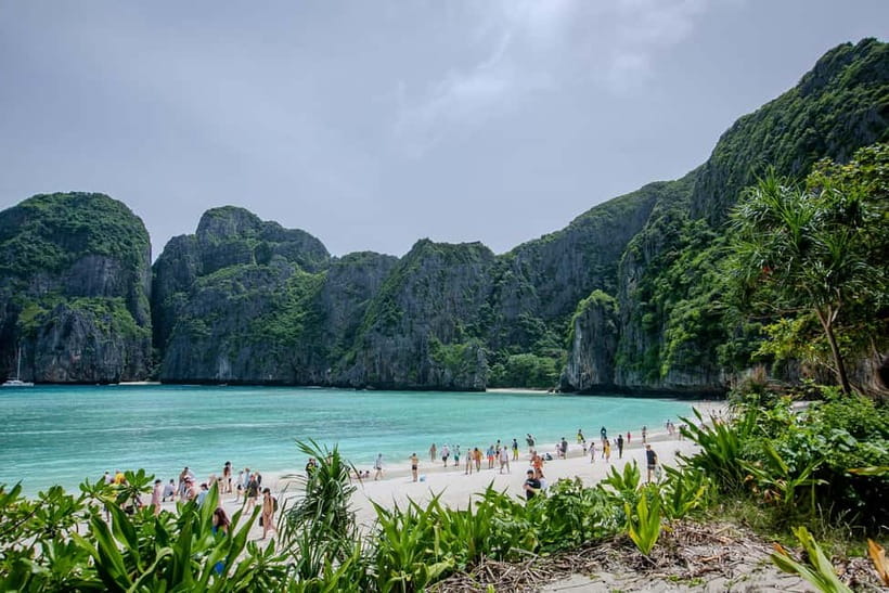 Phi Phi: 7 Island Longtail Boat Snorkeling Tour with Sunset - Bamboo Island gives you proper beach time