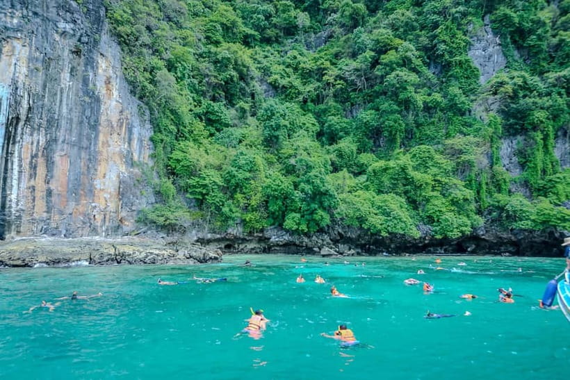 Phi Phi: Half Day Long Tail Boat to Maya Bay - August and September require a different plan