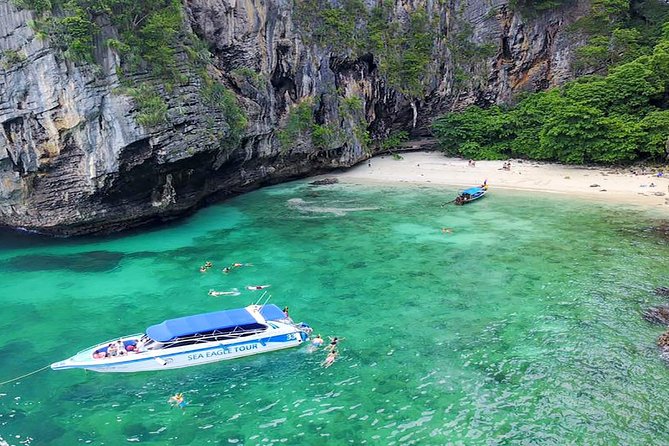 Phi Phi Island Speed Boat Adventure from Krabi - Viking Cave and Monkey Beach from the water