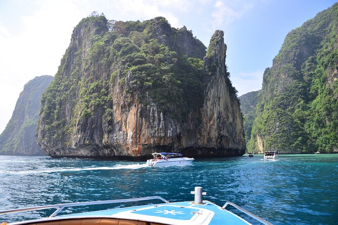 Phi Phi, Maya Bay, & Khai Islands Premium Trip from Phuket - Ko Phi Phi Ley, the first great view
