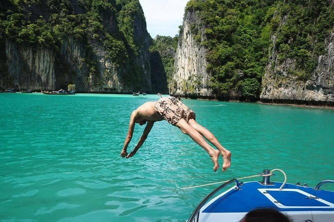 Phi Phi with Maya and Bamboo Island Day Trip by Speedboat - Pileh Lagoon and the clearest water