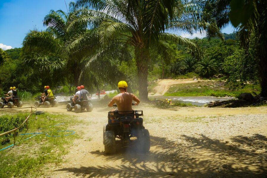 Phuket: ATV Tour with Sea Views and Big Buddha Temple - Jungle tracks, countryside, and the sea-view route