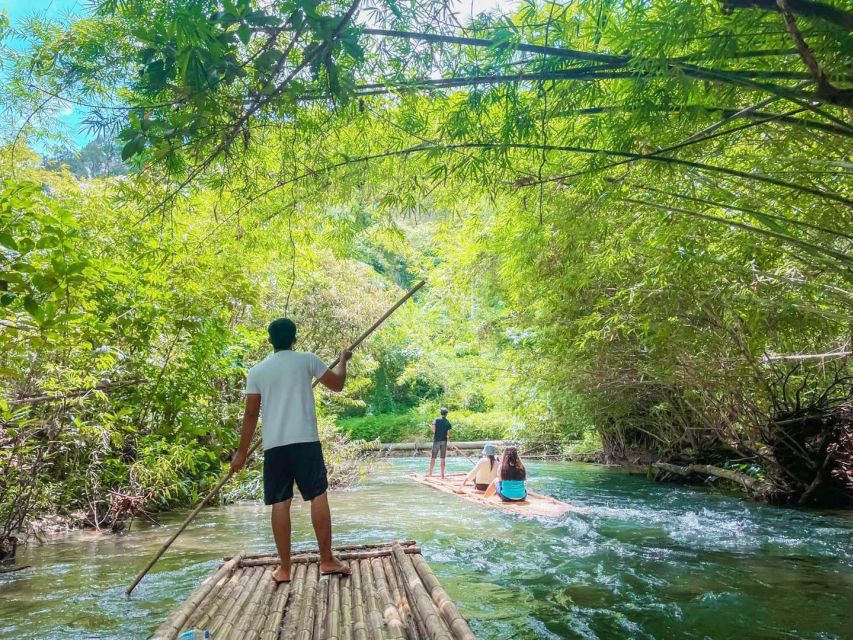 Phuket: Bamboo Rafting, Monkey Cave, and ATV Option - Bamboo rafting through mangroves and estuaries