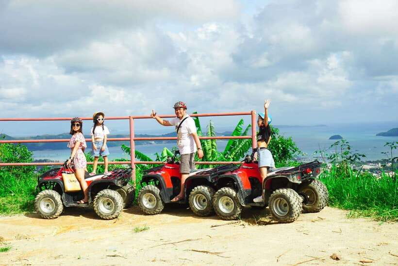 Phuket: Big Buddha Viewpoint ATV Tour and Zipline Adventure - What this Phuket adventure actually offers