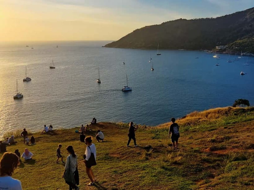 Phuket City Tour with Night Market Visit & Elephant Feeding - Old Town after dark