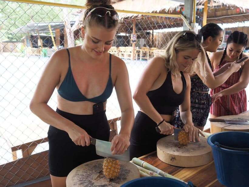 Phuket City Tour with Viewpoints, Temples & Elephant Feeding - The cashew factory and the optional shopping feel