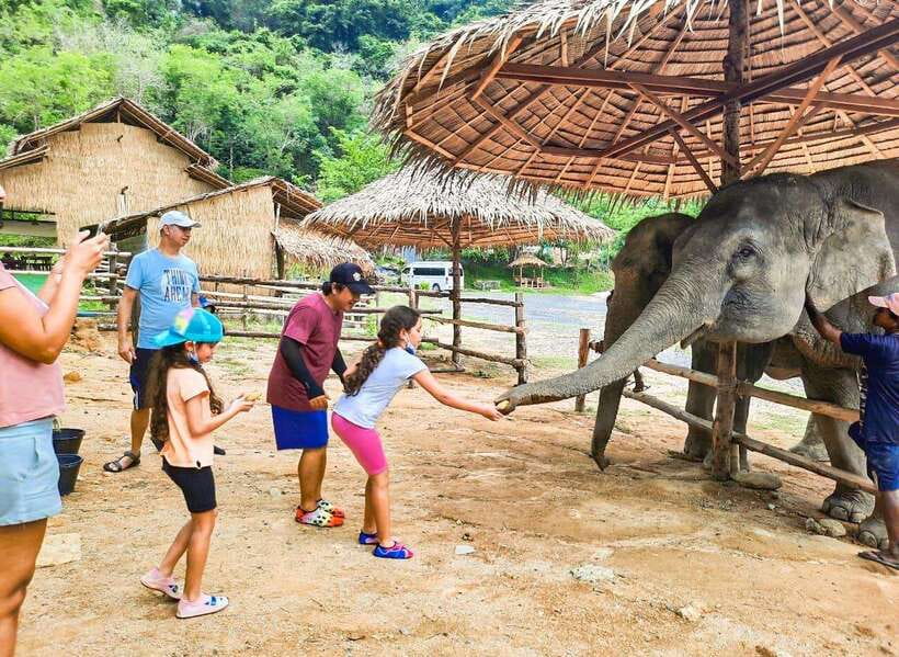 Phuket City Tour with Viewpoints, Temples & Elephant Feeding - Windmill Viewpoint and the beaches below