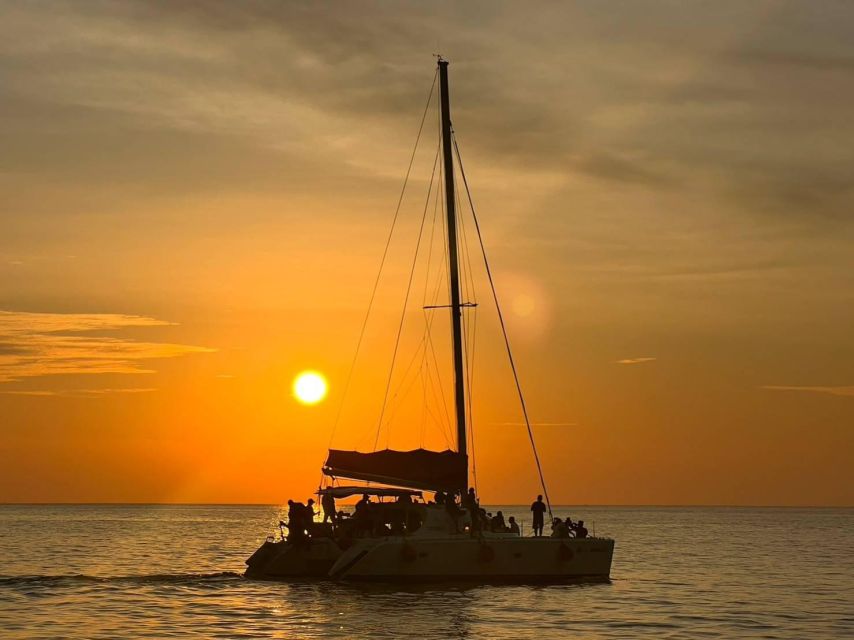 Phuket: Coral Island & Sunset Dinner by Sailing Catamaran - A late afternoon at sea, not just an island stop