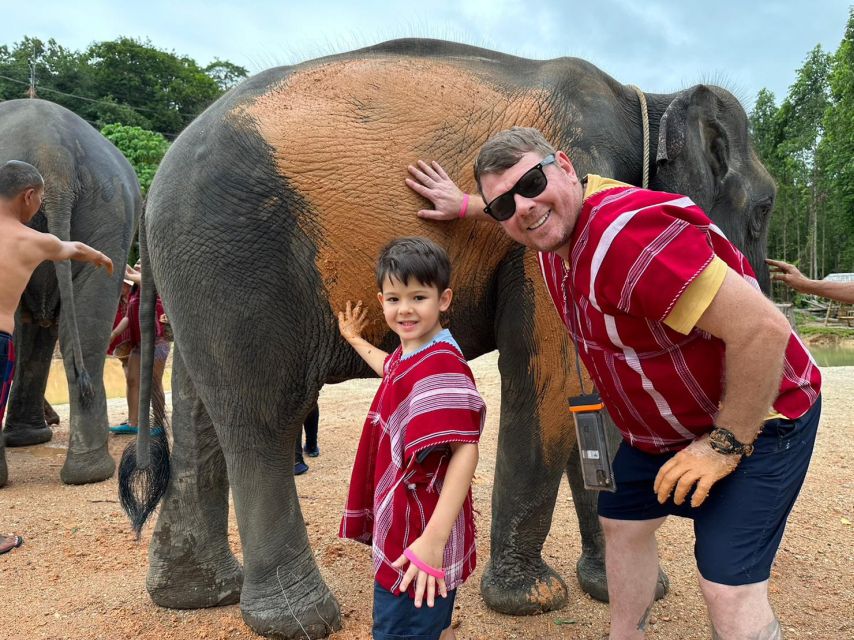 Phuket: Elephant Experience with Lunch or Dinner and Pickup - Is the experience suitable for families and older visitors?