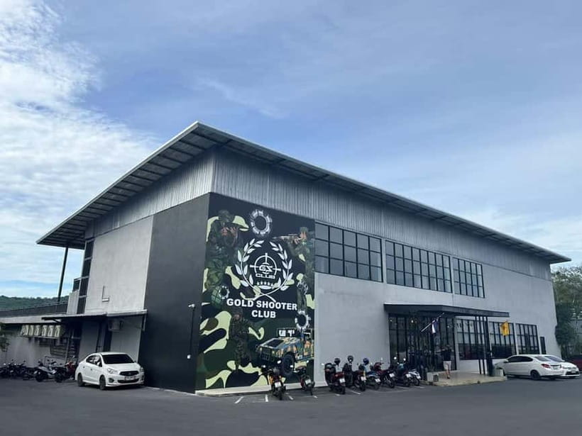 Phuket: Gold Shooting Range Experience - Check-in inside the air-conditioned club