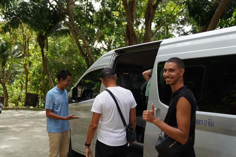 Phuket: Guided Tour to Elephant Sanctuary & Hotel Transfer - Feeding rice balls and learning the daily routine