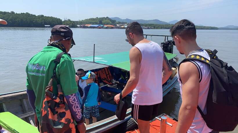 Phuket: James Bond Island by Longtail Boat Small Group Tour - Canoeing around Talu Cave