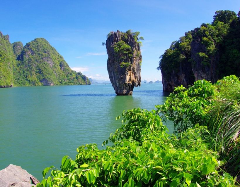 Phuket: James Bond Island Longtail Boat and Sea Canoe Tour - Longtail boat through Ao Phang Nga