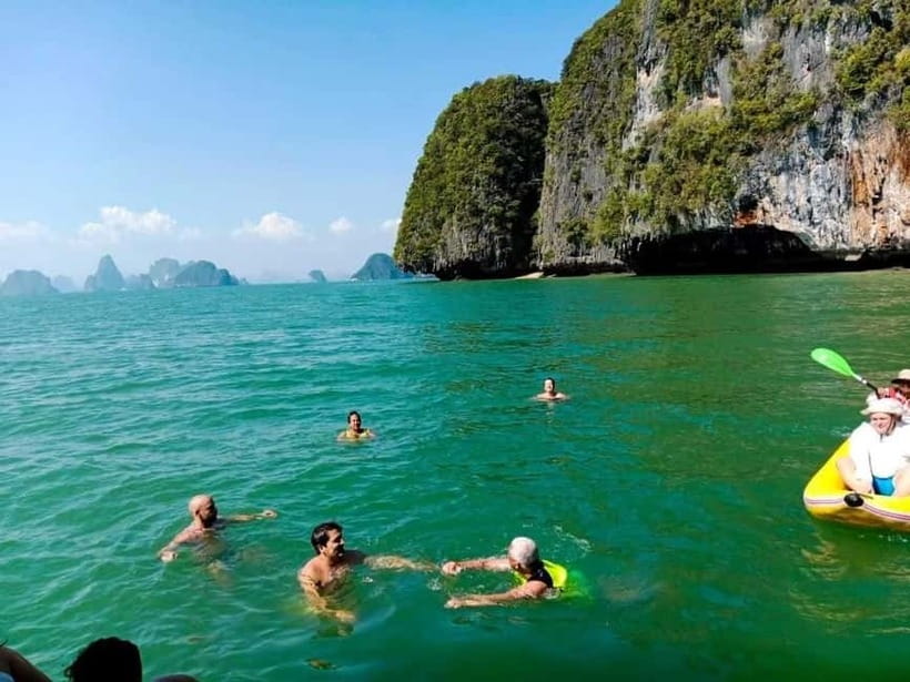 Phuket: James Bond Island Sea Canoe with lunch by Big Boat - Nakae Island for swimming and paddleboarding