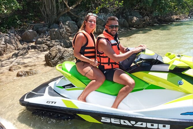 Phuket Jet Ski Tour to 5-8 Islands with Pickup and Transfer - Guides, photos, and group management