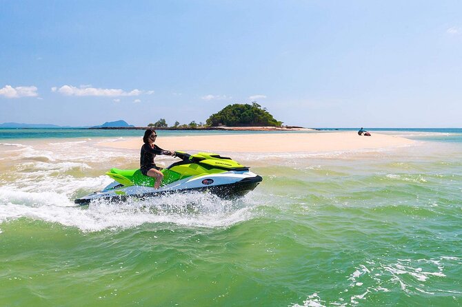 Phuket Jet Ski Tour to 5-8 Islands with Pickup and Transfer - The safety briefing and jet ski setup