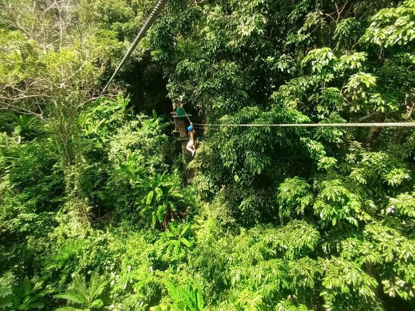 Phuket: Jungle Xtrem Adventures and Zipline Park - Three courses, from a gentle start to a serious workout
