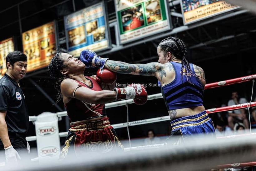 Phuket: Live Muay Thai at Bangla Boxing Stadium with T-Shirt - Hotel pickup can simplify a Patong evening
