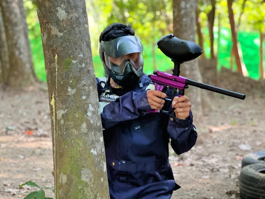 Phuket: Paintball, ATV & Zipline Adventure Combined Package - ATV jungle riding adds noise, mud, and motion