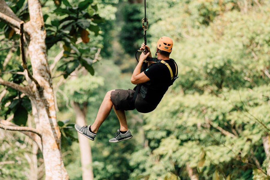 Phuket: Paradise Jungle Zipline Adventure - A friendly team that helps with height nerves