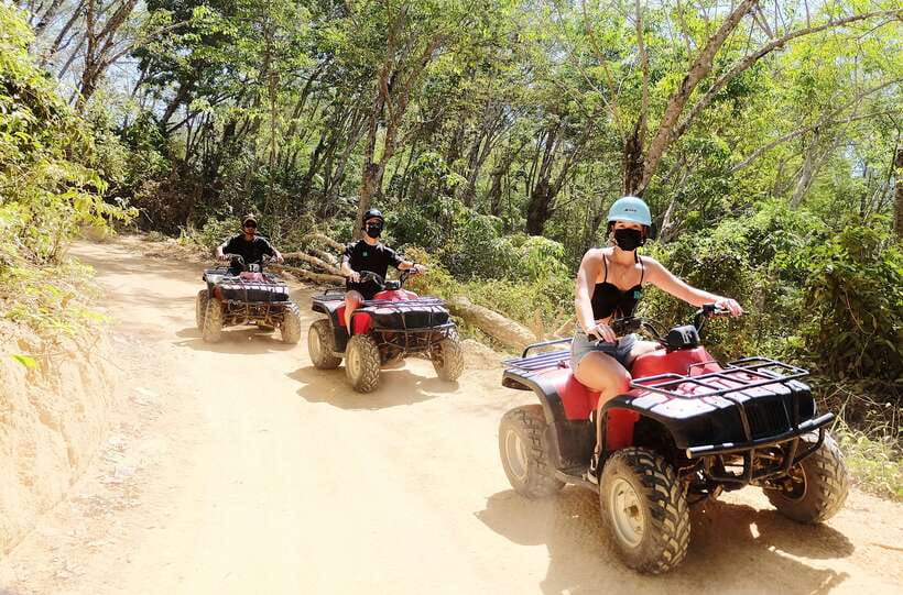 Phuket: Paradise Trip ATV Jungle Adventure - Adding the zipline to your ATV day