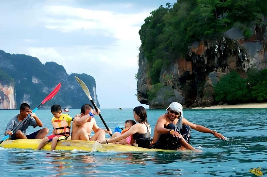 Phuket: Phang Nga,Hong & James Bond Islands by Big Boat - The ride from Karon or Pa Tong to Ao Po Pier