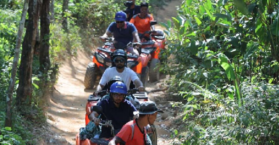 Phuket: Premium ATV Bike with Big Buddha Tour - Riding into Phuket’s rough interior