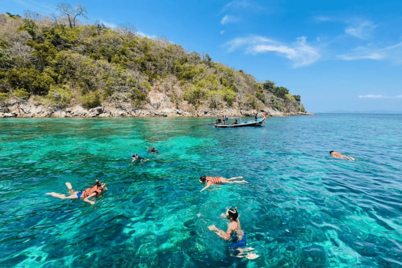 Phuket: Racha and Coral Islands Speedboat Trip with Lunch - Racha Island brings the clearest water