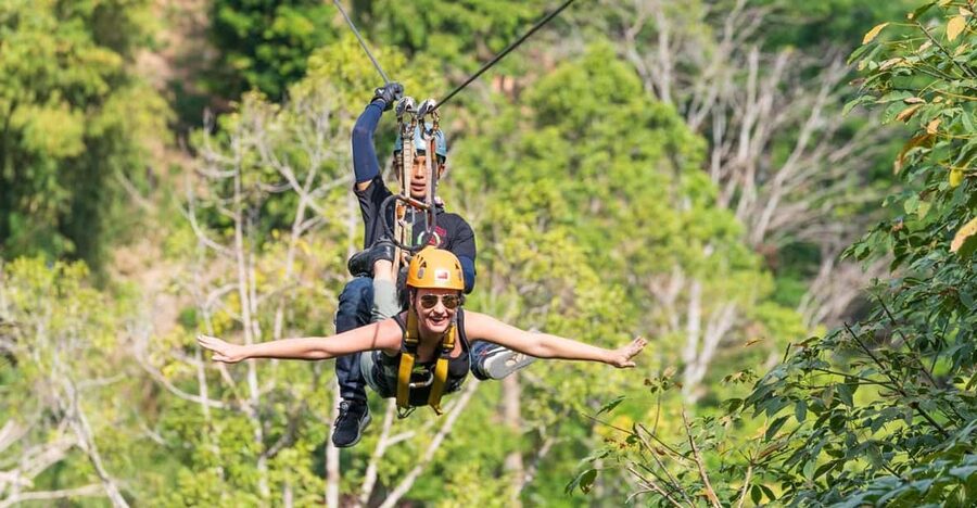 Phuket: Rainforest Eco Zipline Expedition - Ziplines, sky bridges, and abseils
