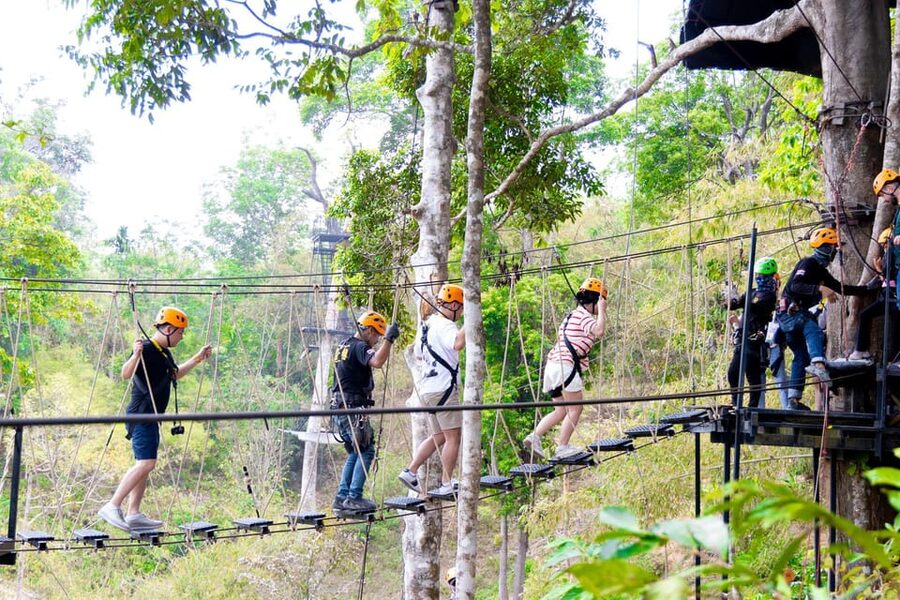 Phuket: Rainforest Eco Zipline Expedition - Choosing between 10, 18, and 32 platforms