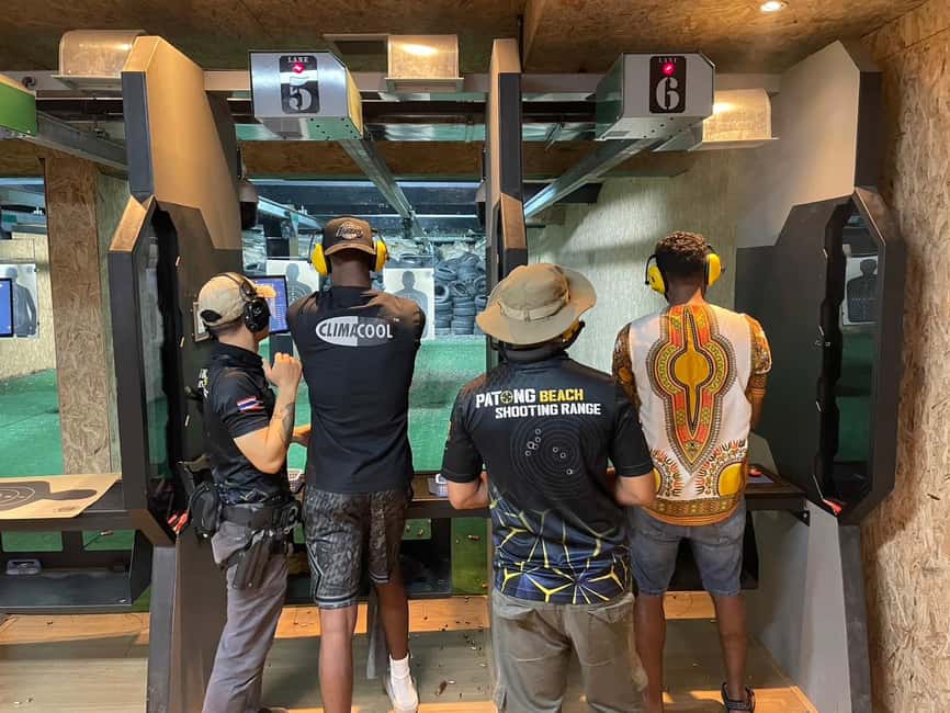 Phuket: Shooting Range Experience in Patong - Safety Rules You Should Take Seriously