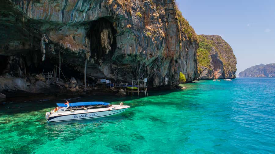 Phuket: Speedboat Day Trip to Phi Phi and Maya Bay - Starting at Sea Angel Cruise Pier
