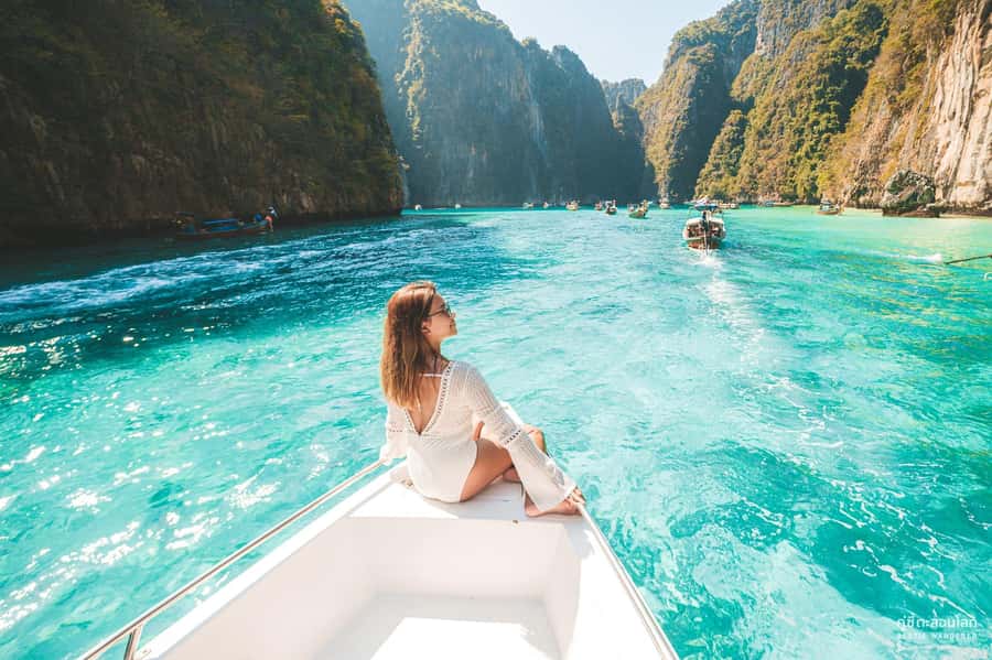 Phuket: Speedboat Day Trip to Phi Phi and Maya Bay - Viking Cave and the dramatic limestone coast