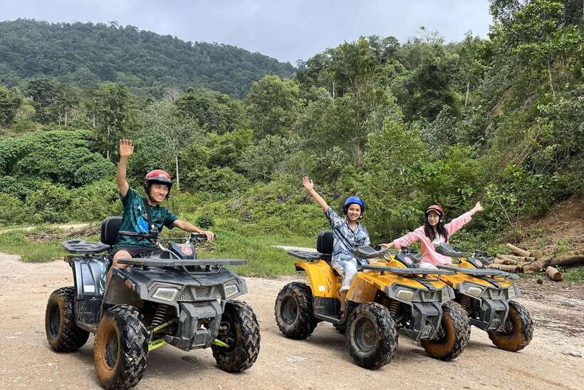 Phuket Ultimate Combo: Jungle ATV & Zipline Adventure - The ATV ride: muddy tracks and real bumps