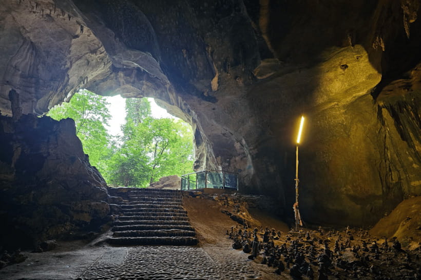 Phuket: White Water Rafting, ATV, and Zipline Adventure - The 150-meter zipline