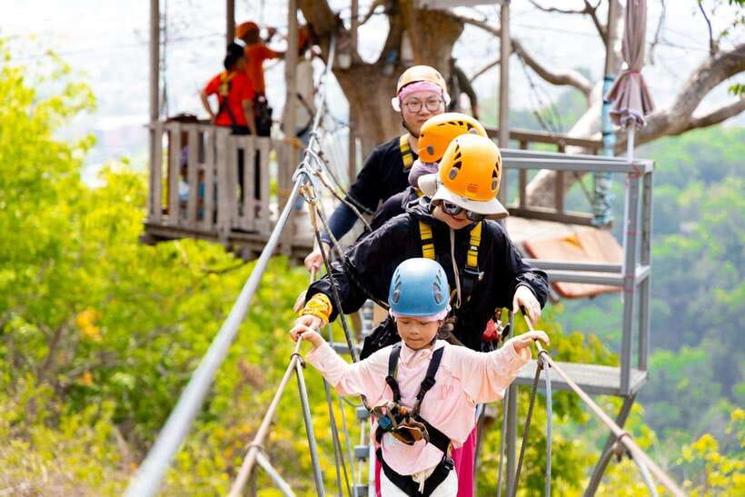 Phuket: Zipline Flying Higher than a Hawk with ATV Option - The zipline course through Phuket’s trees