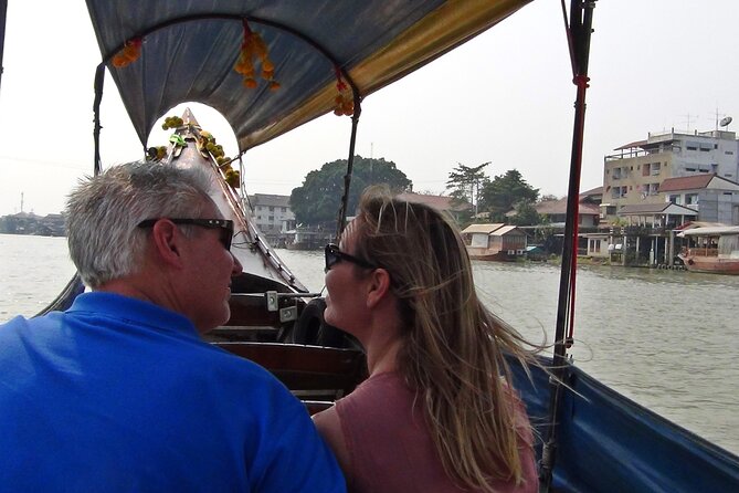 PRIVATE Ayutthaya + SUNSET Boat Tour + Light up The NIGHT - Ayutthaya lit at night