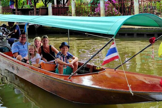 Private 'Breeze & Pleased’ Canal Boat Ride - 2hrs (self-guided) - Bangkok’s Canals Show the City at Street Level