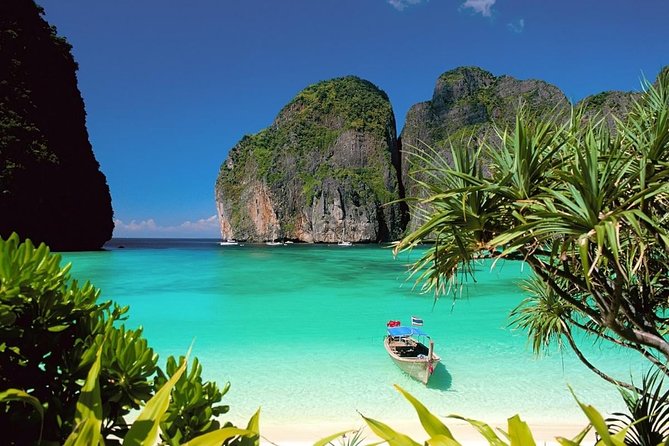 Private Phi Phi & 4 Islands Sunset Cruise by Speedboat - from Krabi - Bamboo Island, a focused snorkeling stop