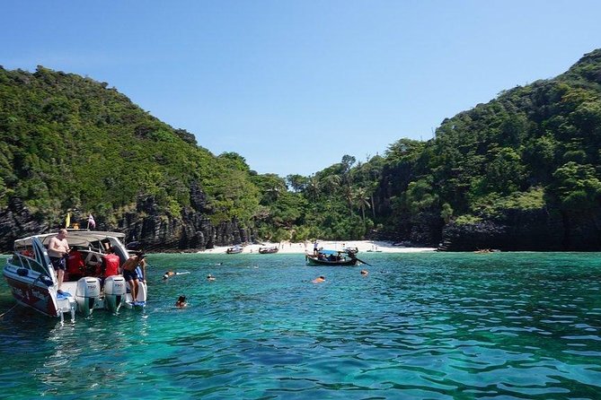 Private Phi Phi & 4 Islands Sunset Cruise by Speedboat - from Krabi - Four hours around Ko Phi Phi Le