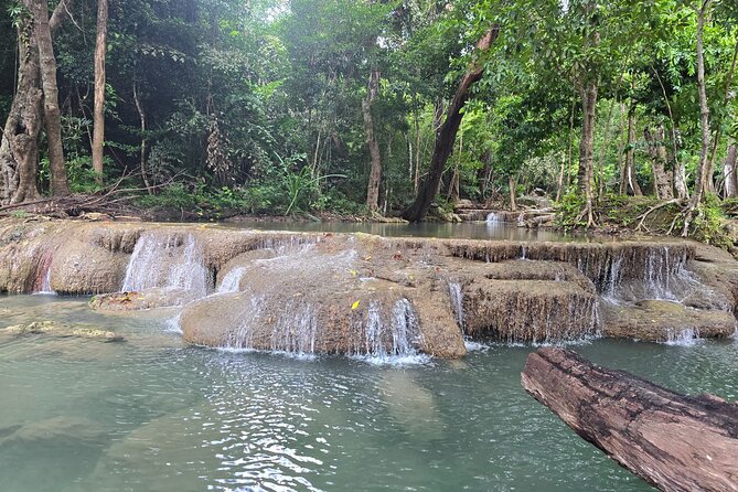 Private Tour to Erawan Waterfall and Boat Tour in Kanchanaburi - Phra That Si Mueang Kan Chedi and the quiet temple stop