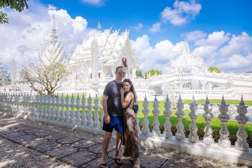 Red, Blue, White Temples & Hot Spring Trip from Chiang Mai - Wat Rong Khun turns a temple visit into modern art