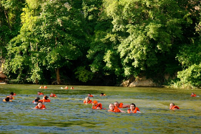 River Kwai Jungle Rafts: 2-Day Kanchanaburi Escape from Bangkok - Riding the Death Railway back toward Bangkok