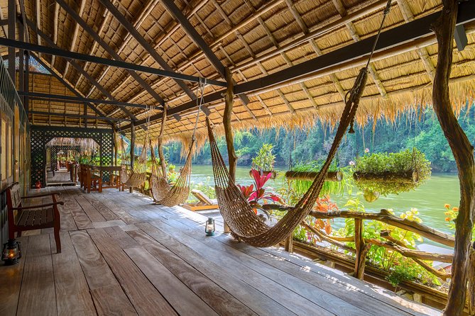 River Kwai Jungle Rafts: 2-Day Kanchanaburi Escape from Bangkok - The River Kwai Bridge and the long-tail boat
