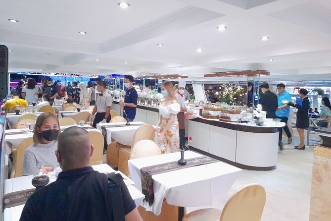 River Star Princess Dinner Cruise: Bangkok Chao Phraya River - Upper deck, lower deck, and the seating question