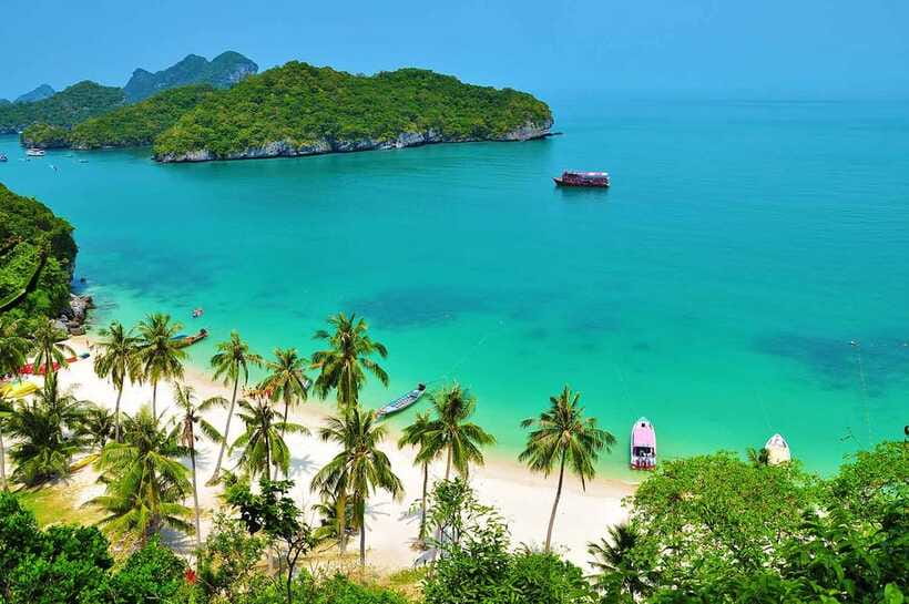 Samui: Angthong Marine Park Boat Tour w/ Transfer and Meals - Kayaking, swimming, and snorkeling