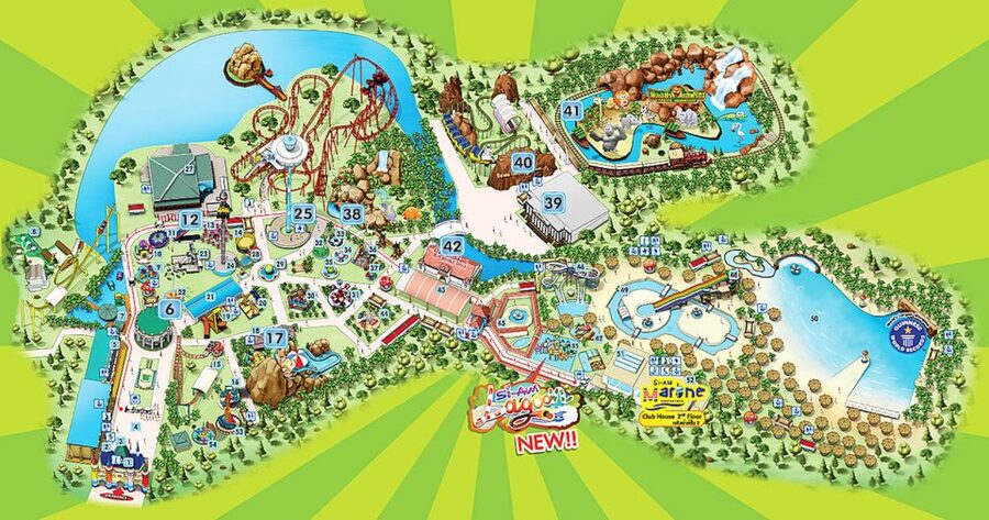 Siam Amazing Park: Water Park Ticket and Buffet Lunch - Lockers, comfort, and small costs