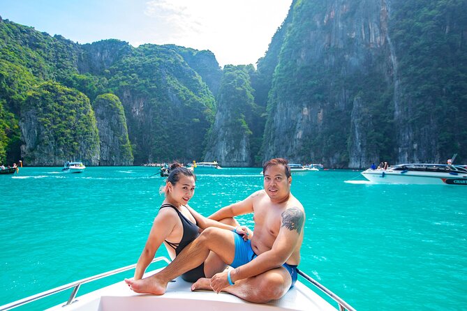Snorkeling to Phi Phi Islands by Speedboat from Koh Lanta - Ko Phi Phi Le and the emerald lagoons