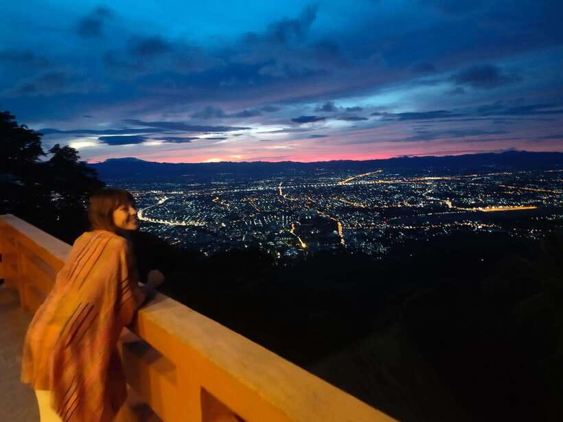 Spiritual Sunrise Wat Doi Suthep, Pha Lat, Alms & Meditation - The 5:00 am start and ride up Doi Suthep